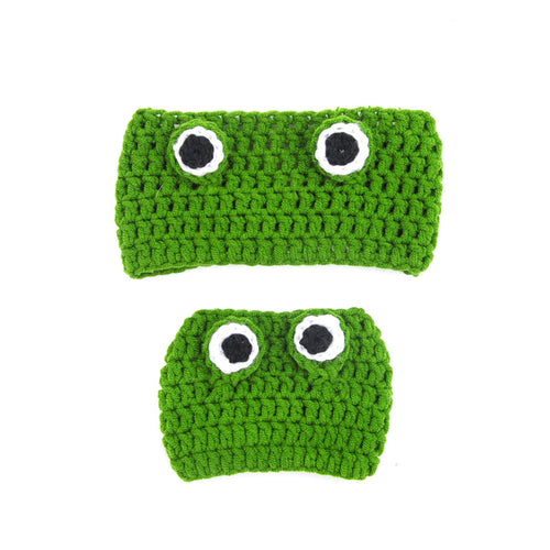 Cute Cat Hat - Green Froggy 🐸